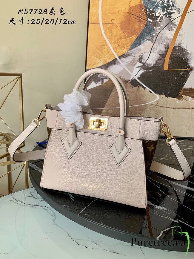 LV On My Side PM High End Leathers in White | M57730 - 1