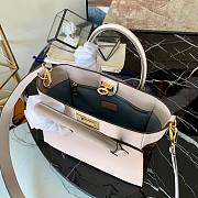 LV On My Side PM High End Leathers in White | M57730 - 2