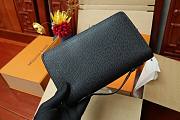 LV Zippy XL Wallet Taiga Black | N41503 - 5