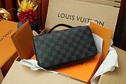 LV Zippy XL Wallet Damier Graphite Monogram Black | N41503 - 1