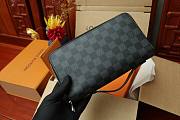 LV Zippy XL Wallet Damier Graphite Monogram Black | N41503 - 3