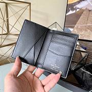 LV Multiple Wallet Pocket Damier Graphite 3D Canvas Blue | N60434 - 5