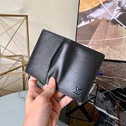 LV Multiple Pocket Wallet Epi Leather Noir | M80770  - 5