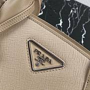 Prada Saffiano leather Kristen handbag beige | 1BA297 - 2