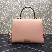 Valentino Medium Vsling Grainy Cafskin Handbag Beige | 2828 - 5