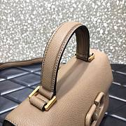 Valentino Medium Vsling Grainy Cafskin Handbag Light Brown | 2828 - 5