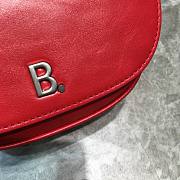 Balenciaga shoulder bag red leather | 409230 - 6