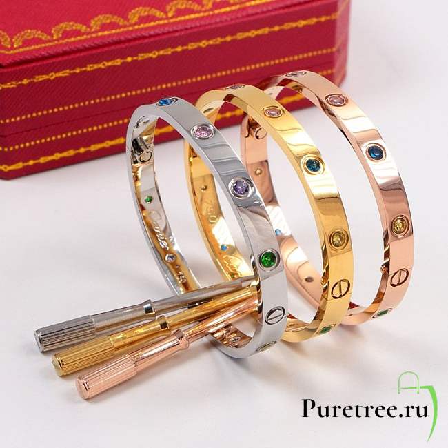 Cartier bracelets with diamond - 1