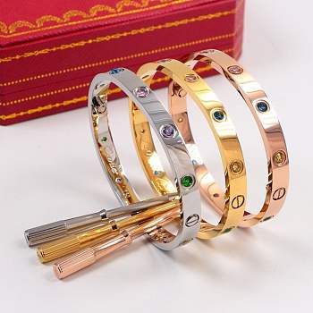 Cartier bracelets with diamond