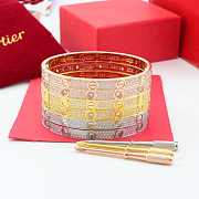 Cartier bracelets with diamond 01 - 2