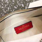 Valentino Rockstud Garavani Hobo Bag in White | 0707 - 4