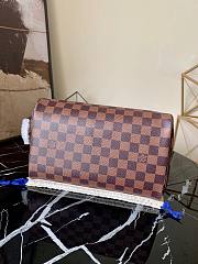 LV Dopp Kit Toilet Pouch Damier Graphite Canvas | N40127 - 3