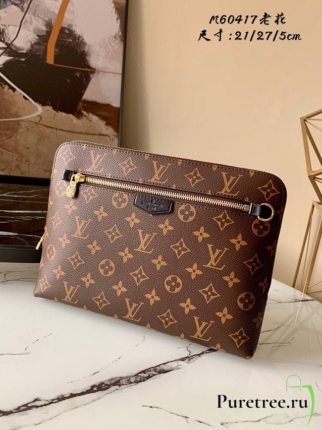 LV New Pouch Monogram canvas Leather | N60417 - 1