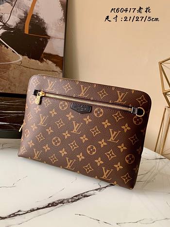 LV New Pouch Monogram canvas Leather | N60417