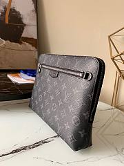 LV New Pouch Monogram Canvas Gray Leather | N60417 - 4