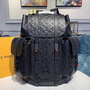 LV Louis Vuitton Christopher Backpack GM in Black | M53286