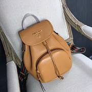 Prada Leather backpack in brown | 1BZ035 - 1