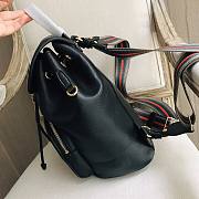 Prada Leather backpack in black | 1BZ035 - 6