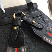 Prada Leather backpack in black | 1BZ035 - 5