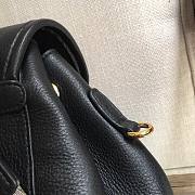 Prada Leather backpack in black | 1BZ035 - 4