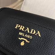 Prada Leather backpack in black | 1BZ035 - 2