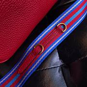 Prada shoulderbag leather in red | 1BM082 - 4