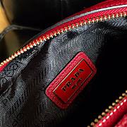 Prada shoulderbag leather in red | 1BM082 - 6