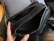 Prada shoulderbag leather in black | 1BM082 - 4