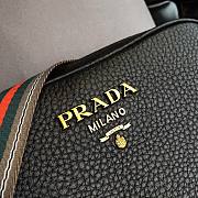 Prada shoulderbag leather in black | 1BM082 - 5