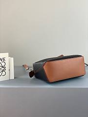 Loewe Mini Puzzle bag in classic calfskin brown/ black - 3