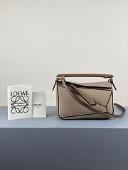 Loewe Mini Puzzle bag in classic calfskin gray - 1