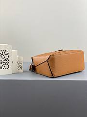 Loewe Mini Puzzle bag in classic calfskin brown - 4