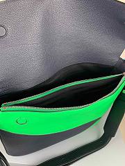 Loewe Puzzle messenger bag in classic calfskin green - 6