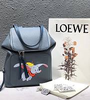 LOEWE Black Goya Backpack elephant - 1