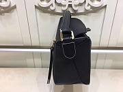 Loewe Small Puzzle bag in classic calfskin black/ gold hardware - 5
