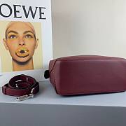 Loewe Small Puzzle bag in classic calfskin red berry - 6