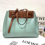 LOEWE tote shopping bag in blue  - 5