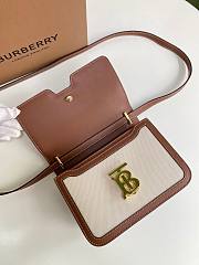 Burberry tri-tone TB crossbody bag in brown - 4