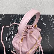 Prada 2way bucket nylon bag in light pink | 1N1864 - 2