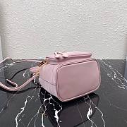 Prada 2way bucket nylon bag in light pink | 1N1864 - 3