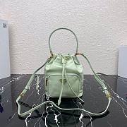 Prada 2way bucket nylon bag in light green | 1N1864 - 1