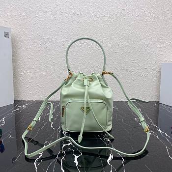 Prada 2way bucket nylon bag in light green | 1N1864