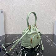 Prada 2way bucket nylon bag in light green | 1N1864 - 6