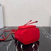 Prada 2way bucket nylon bag in light red | 1N1864 - 5