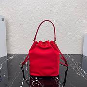 Prada 2way bucket nylon bag in light red | 1N1864 - 6
