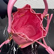 Prada 2way bucket nylon bag in pink | 1N1864 - 4