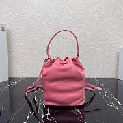 Prada 2way bucket nylon bag in pink | 1N1864 - 6