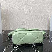 Prada System patchwork shoulder bag in green | 1BD292 - 4