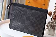 LV Pouch Pochette Voyage MM Damier Graphite | N60412 - 2