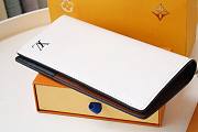 LV Brazza Wallet Epi Leather in White | M80788 - 3